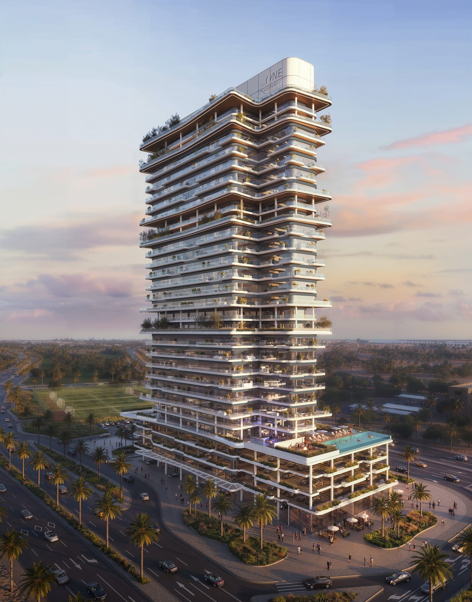 One Residence Al Reem Island wide image 3